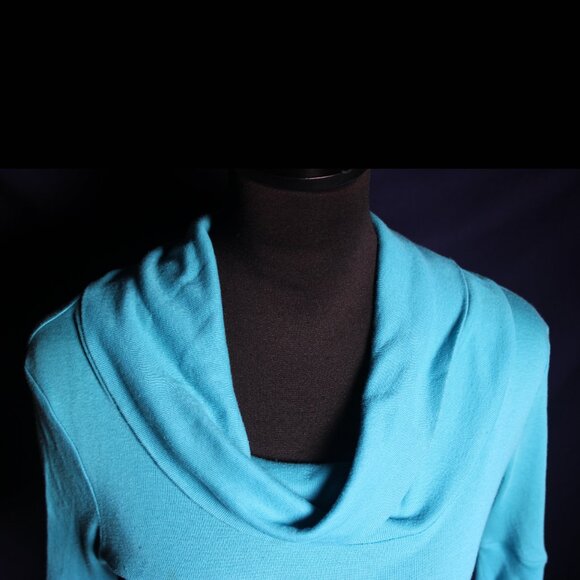 "Sexy Basic Cowl Neck Tee" by Express, Size XS - Picture 3 of 5